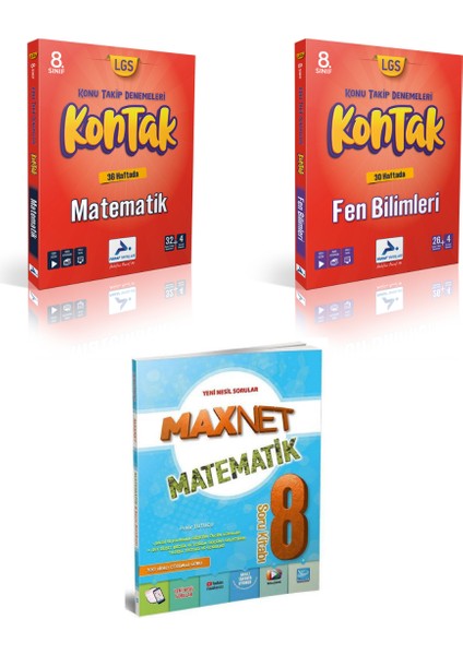 8.sınıf Kontak Matematik Fen Bil. Deneme & 8.sın