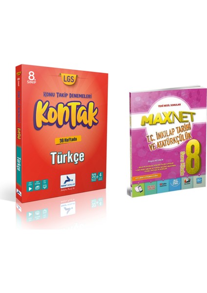 8.sınıf Kontak Türkçe Deneme & 8.sınıf Inkılap S