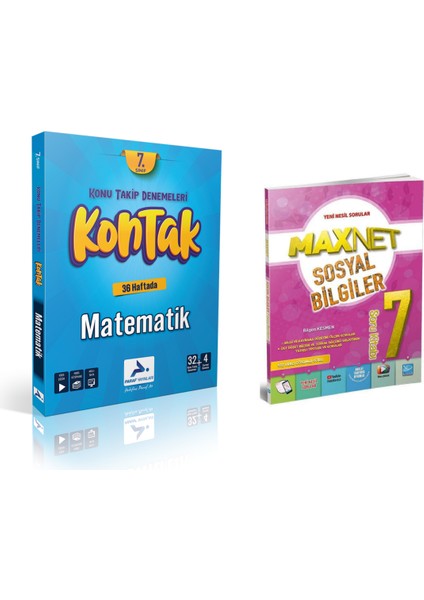 7.sınıf Kontak Matematik Deneme & 7.sınıf Sosyal