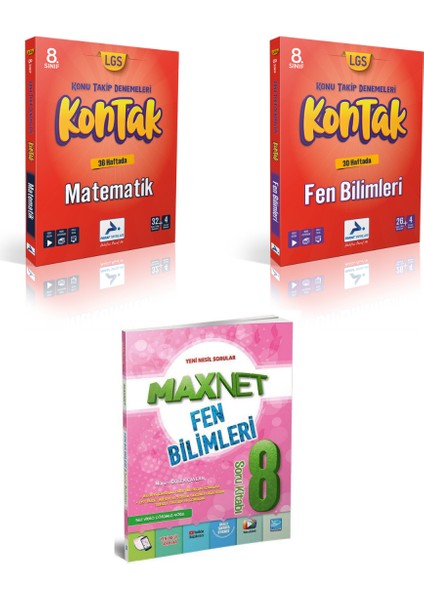 8.sınıf Kontak Matematik Fen Bil. Deneme & 8.sın
