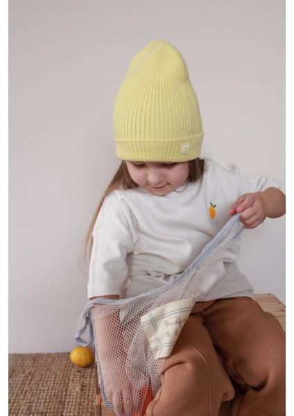 Limon Nakışlı Oversize T-Shirt fiyatları