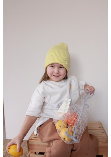 Limon Nakışlı Oversize T-Shirt indirimleri