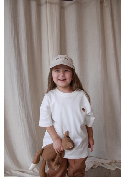 Palamut Nakışlı Oversize T-Shirt