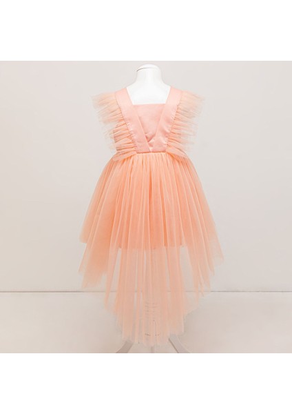 Tül Parti Balo Mezuniyet Kız Çocuk Elbisesi Wednesday Tarzı fiyatları