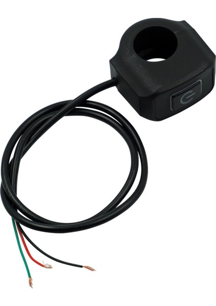 Motosiklet LED Far Aç Kapa Metal Anahtar Tekli Buton Swich 2 Modlu
