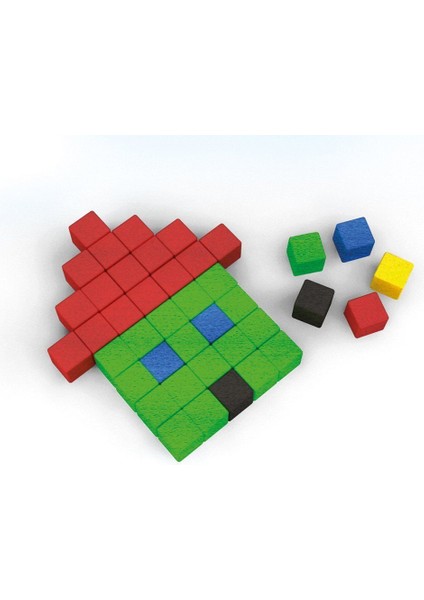 5459 Ahşap Birim Küpler