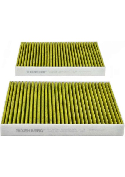 Mercedes-Benz W221 2006 ve Üstü Karbon Polen Filtre RXC6503K 2218300018 CUK2722-2 LAK292 S E2919LC-2