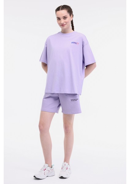 Wl Moıra 11F212 5fx Mor Kadın Kısa Kol T-Shirt modelleri