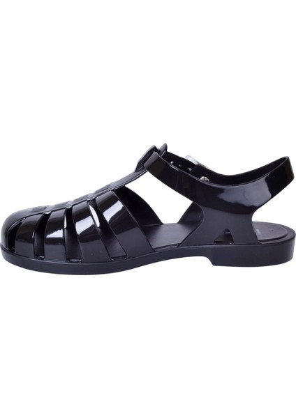 S10258-002 Biarritz Brillo Negro Kadın Sandalet fırsatları