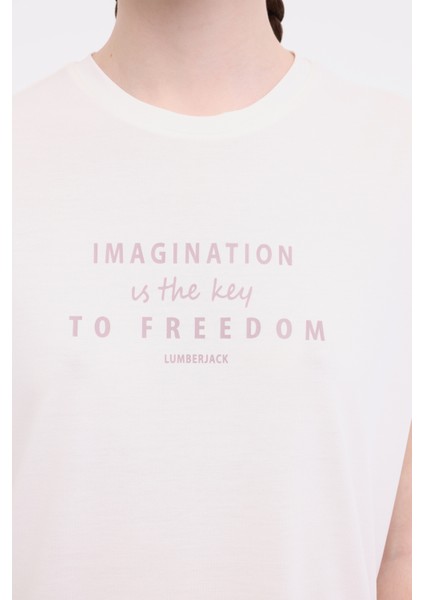 Wl Mıruna 11MS450 5fx Ekru Kadın Kısa Kol T-Shirt fırsatları