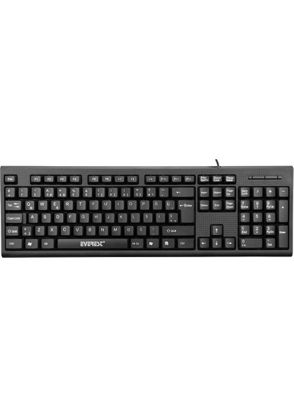 Everest KB-871U Siyah USB Standart Q Klavye (5057)
