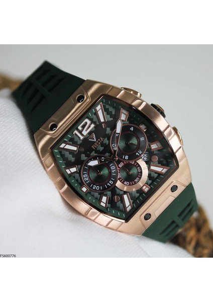 FS600776 Silikon Kordonlu Erkek Kol Saati