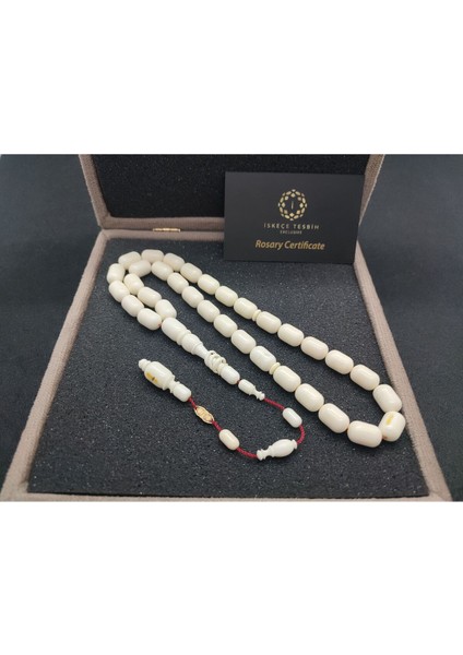 Murat Ala Usta Eseri Vıp Kutulu Patinli 32 Gr. Halkalı Mahjong Eski Oyun Taşı Sertifikalı 7772