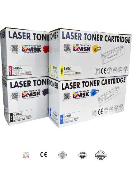 Samsung CLP-360 Uyumlu Toner Seti