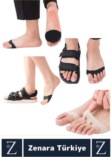 Premium Gündelik Kullanım Kayma Önleyici Ter Emici Esnek Kumaş Ayak Taban Parmak Altı Desteği fırsatları