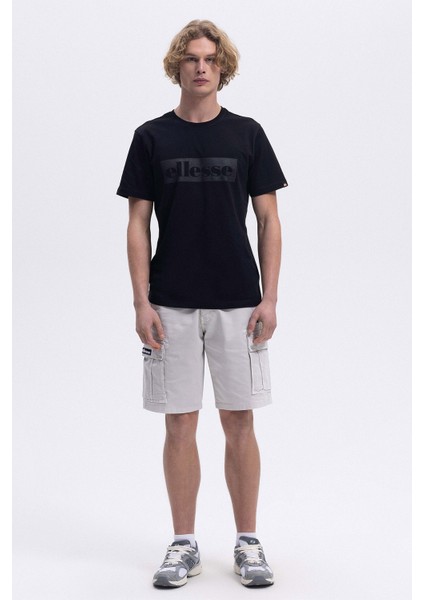 Pamuk Regular Fit Bisiklet Yaka Logolu T Shirt Erkek T Shirt EM589