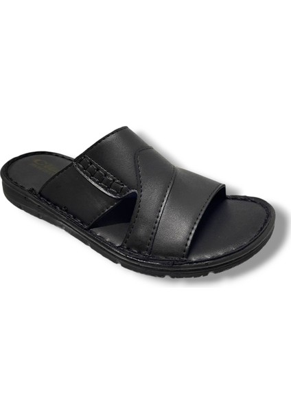 Class C601-25 Deri Anatomik Soft Erkek Terlik