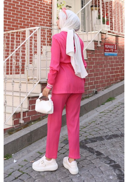 Ribana Detaylı Takım Fuşya indirimleri