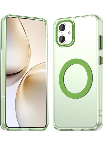 Apple iPhone 11 Kılıf Kamera Çıkıntılı Mat Magsafe Şarj Özellikli Kenarları Renkli Premium Sert Kapak
