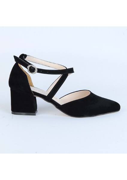 Moda Ayakkabı 794 Kadın Topuklu Ayakkabı - MDS00830-SIYAH-37