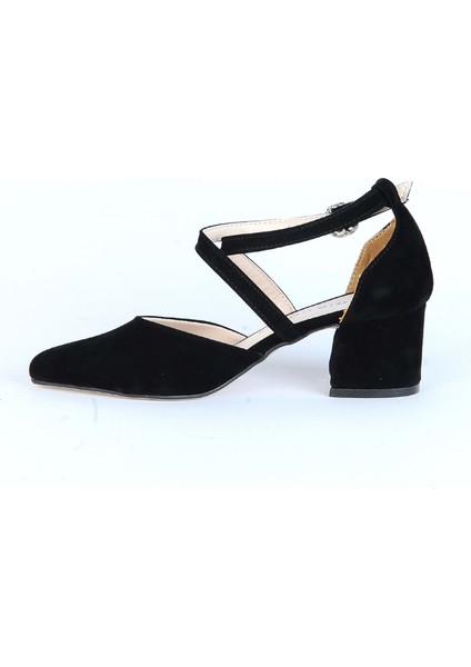 Moda Ayakkabı 794 Kadın Topuklu Ayakkabı - MDS00830-SIYAH-37