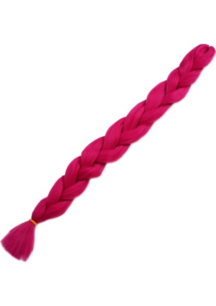 Sentetik Örgülük Saç 100 gr - Koyu Fuşya fiyatları