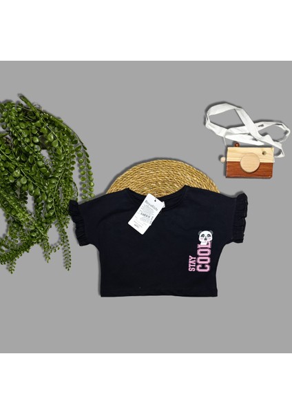 Kız Çocuk Çizgili Pantolonlu Ikili Takım modelleri