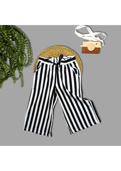 Kız Çocuk Çizgili Pantolonlu Ikili Takım fırsatları