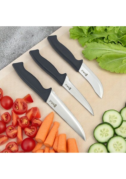 Mutfak Bıçak Seti Kurban Bıçağı Et Bıçakları Pratik 3 Parça Bıçak Seti Taşıma Çantalı fırsatları