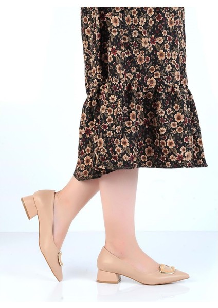 Moda Ayakkabı 12-023 Kadın Topuklu Ayakkabı