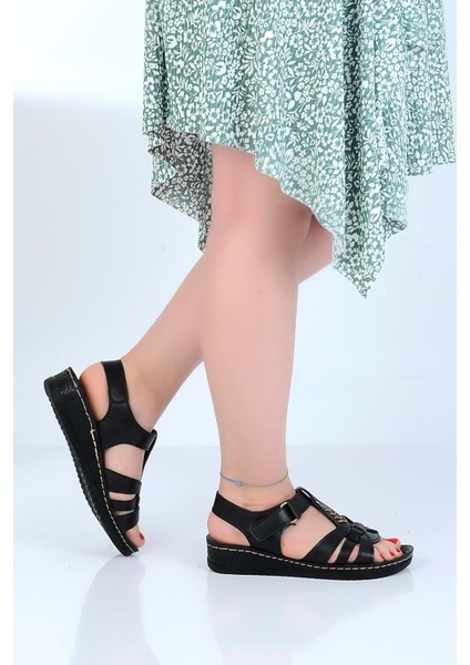 Moda Ayakkabı 58412 Polero Kadın Düz Yazlık Sandalet fiyatları