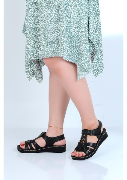 Moda Ayakkabı 58412 Polero Kadın Düz Yazlık Sandalet fırsatları