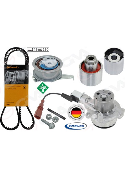 Devirdaimli Triger Seti Golf7-A3-Leon-Passat-Tiguan 1.6-2.0 Tdi 13 Clha/b-Dcxa-Crlb-Cuvc-Crka-Crkb Gnzrz