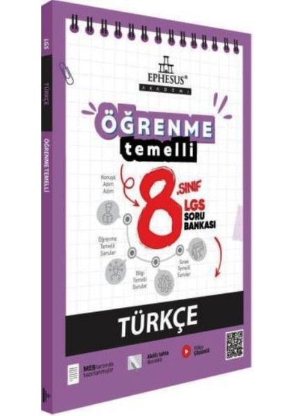 8. Sınıf Lgs Öğrenme Temelli Türkçe Soru Bankası