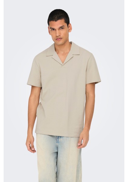 Onskian Streç Pamuklu Regular Fit Polo Yaka T Shirt Erkek Polo Yaka T Shirt 22032818