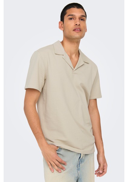 Onskian Streç Pamuklu Regular Fit Polo Yaka T Shirt Erkek Polo Yaka T Shirt 22032818