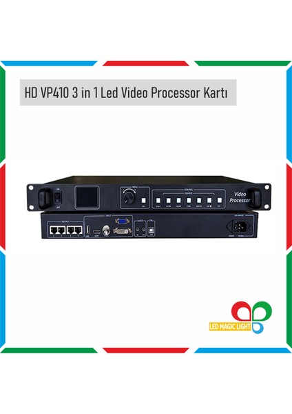 Hd Vp 410 3 In 1 LED Vıdeo Processor