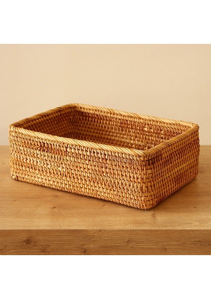 Mira Rattan 30 X19X 9 cm Saklama Kutusu & Dekoratif Sepet