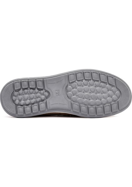 Erkek Siyah Bağcıklı Nubuk Deri Casual Ayakkabı 25SFD6810V3