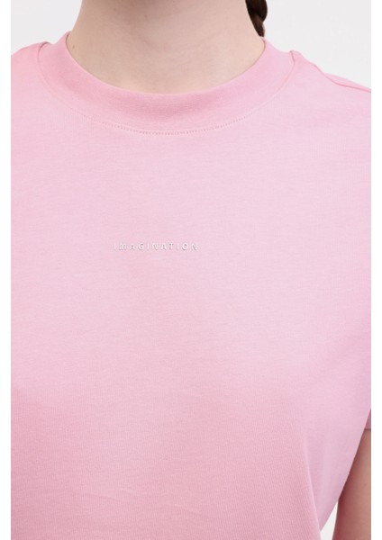 Wl Robı 11MS468 5fx Pembe Kadın Kısa Kol T-Shirt fırsatları