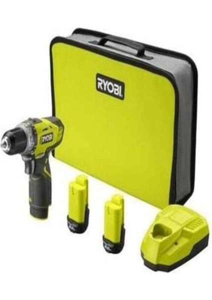 Ryobı 12V Li-On Çift Akülü Vidalama 2.0AH RCD1201-220S 5133005059