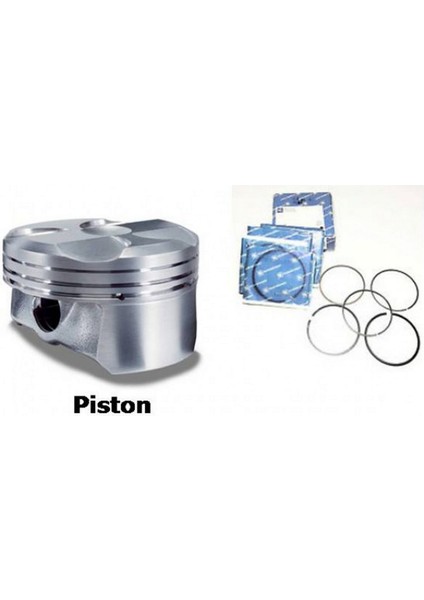 Piston Segman Std 95.50MM Mercedes M102 W201 W123 W124 W460 22 Pim Gnzrz