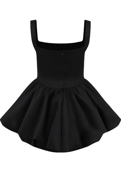 Paros Balon Etekli Kısa Elbise fiyatları