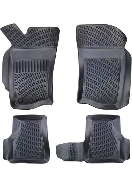 Fiat Siena 2002 Sonrası Havuzlu 3D Paspas