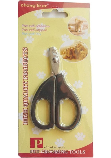 Kedi Köpek Tırnak Makası 8 cm x 5.5 cm Siyah