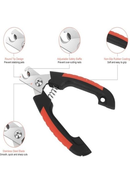 Kedi Köpek Evcil Hayvan Kilitli Çelik Tırnak Makası Tırnak Kesme Makası fırsatları