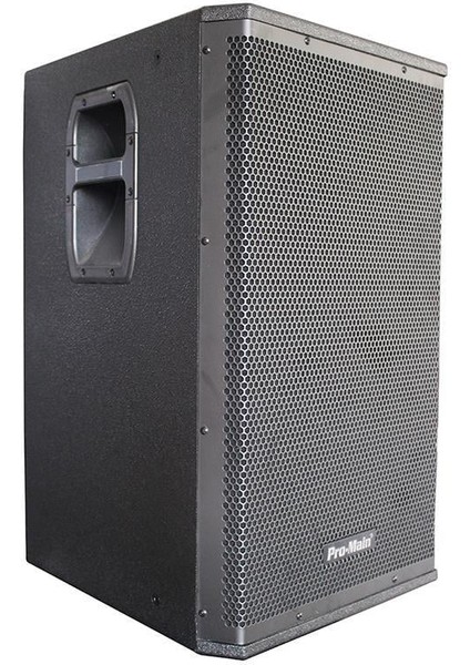 MS-1015GA 600 Watt 38 cm Aktif Ahşap Kabin Hoparlör