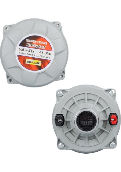 DU-600 Max 600 Watt 125 Db 4-8 Ohm Titanium Tweeter Unit Driver