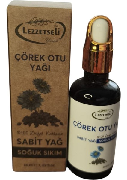 Doğal Soğuk Sıkım Çörek Otu Yağı (50 Ml) modelleri