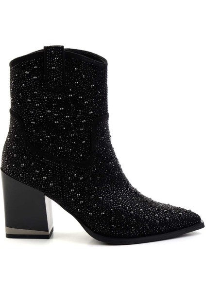 Siyah Kadın Bot & Bootie K02185132102